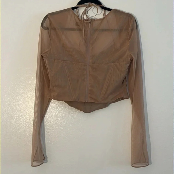 Mistress Rocks | House of CB Sweet corset top Women’s size L + 14/16 tie sheer - Picture 8 of 14